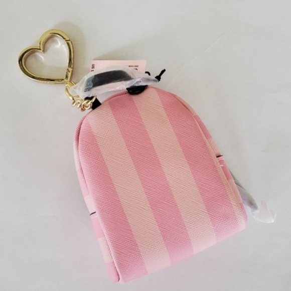 Victoria’s Secret Mini Backpack Keychain / Bag Charm. - Picture 3 of 6